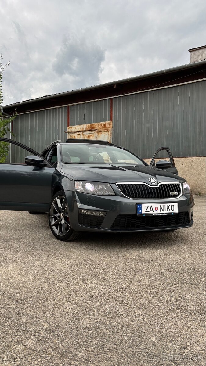 Škoda Octavia III 2.0 TDI RS Combi Šedá metalíza