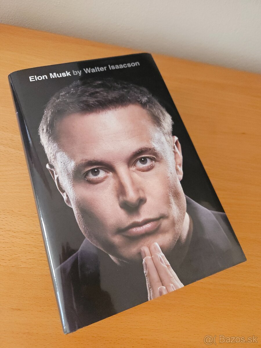 Elon Musk by walter Isaacson - anglicka verzia