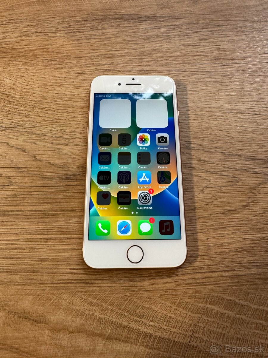 Apple iPhone 8 Rose Gold 64GB, nový, TOP stav