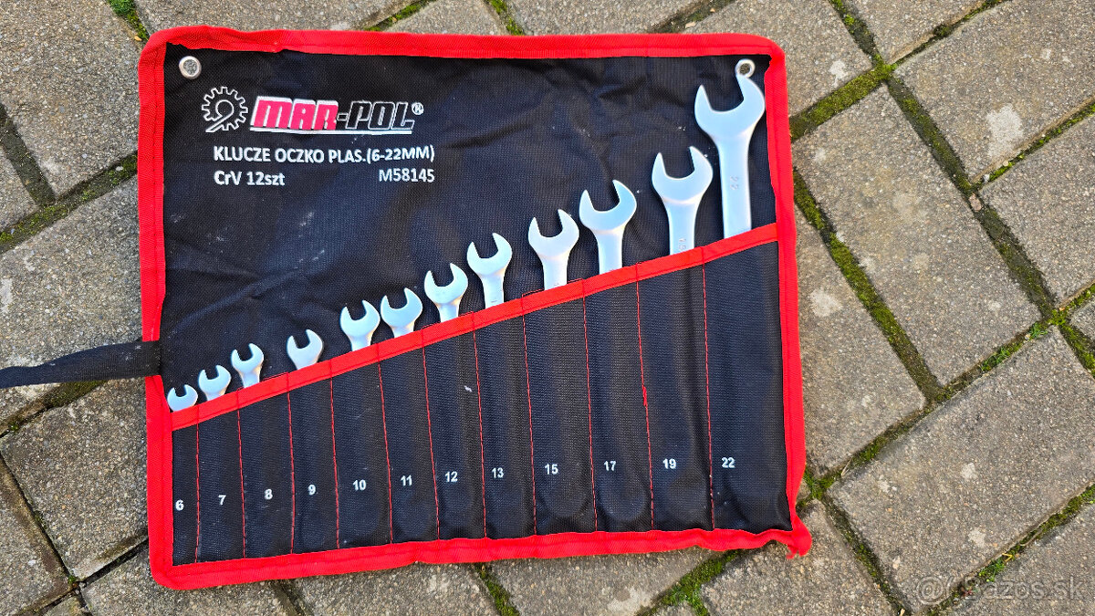 Sada kľúčov MAR-POL CrV 6–22 mm