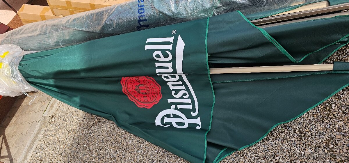 Slnečník 3,5x3,5m - NOVÝ