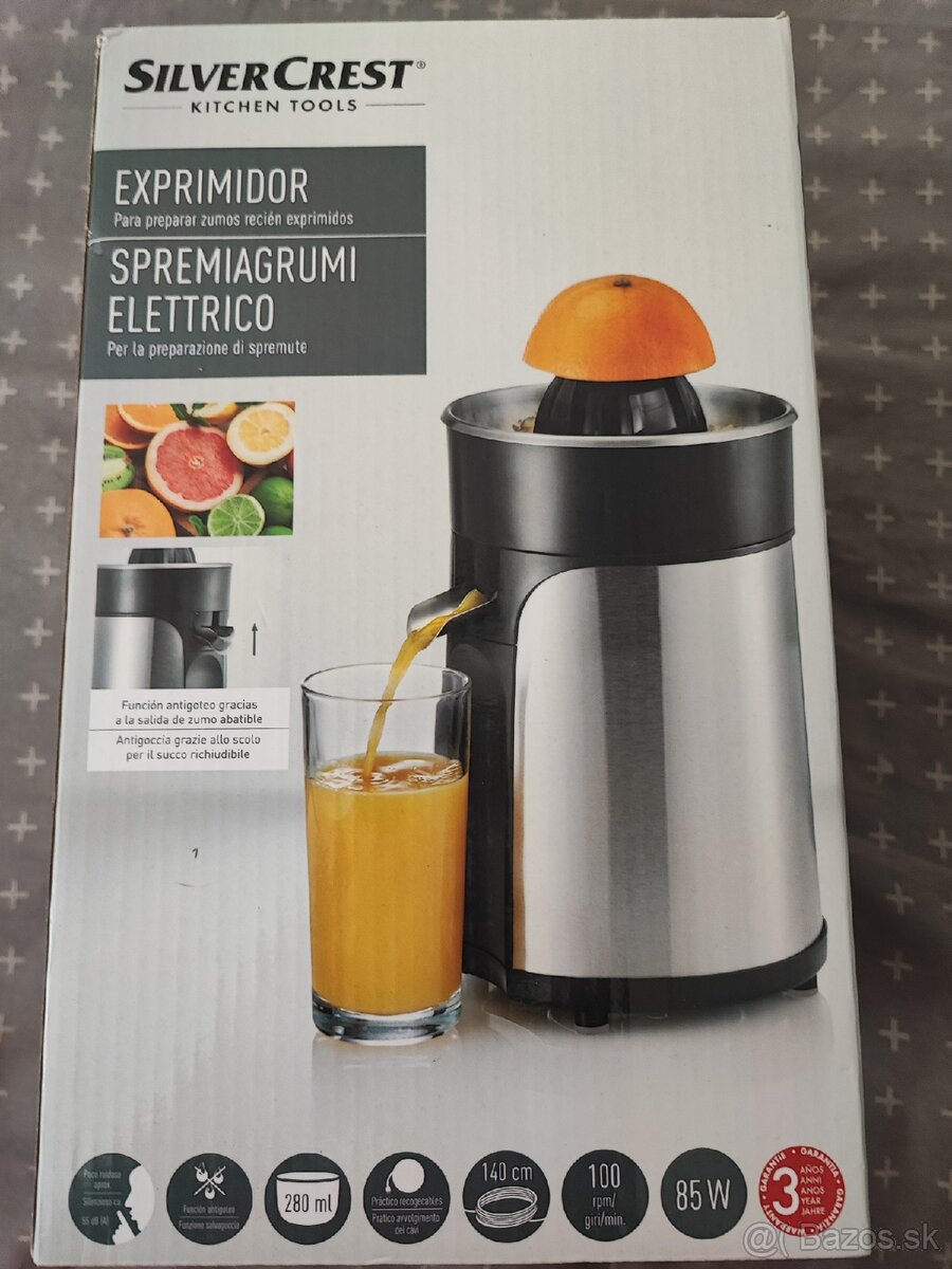 Odšťavovač citrusov novu