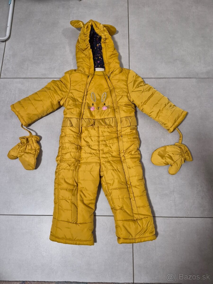 Detský zimný overal veľkosť 86