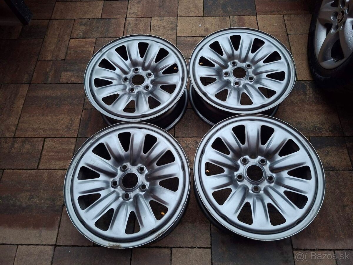 Plechové disky Škoda R16, 5x112