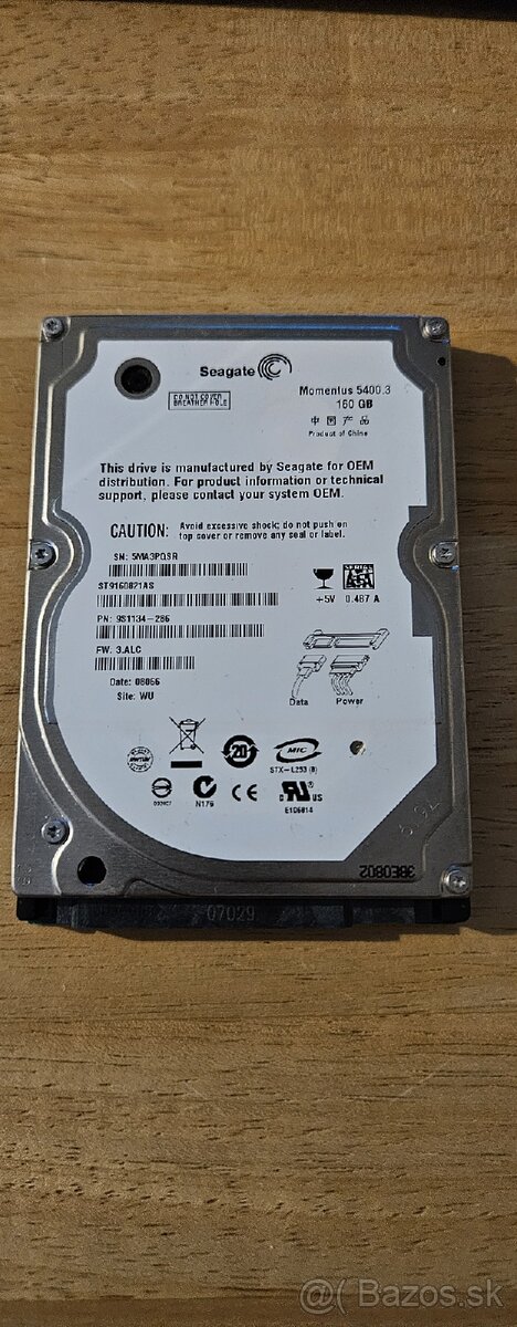 Seagate HDD 160GB