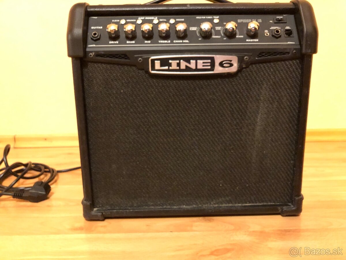 Line6 Spider V 15w gitarové kombo