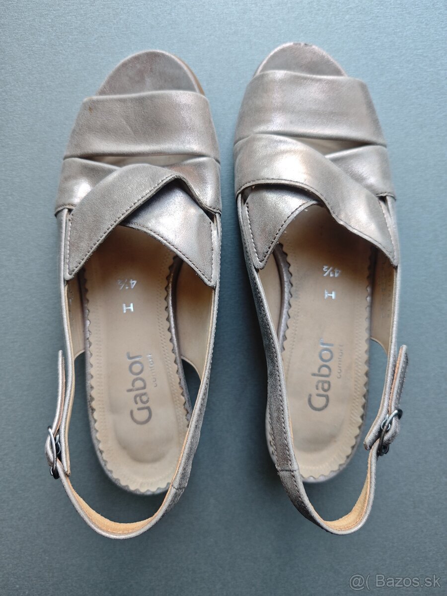 Dámske kožené sandále Gabor