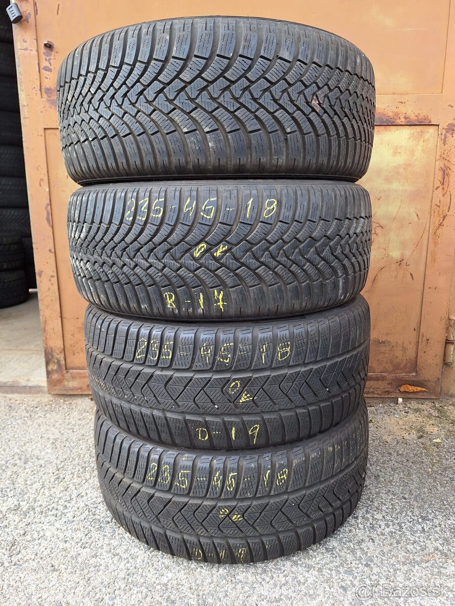 235/45r18 zimné