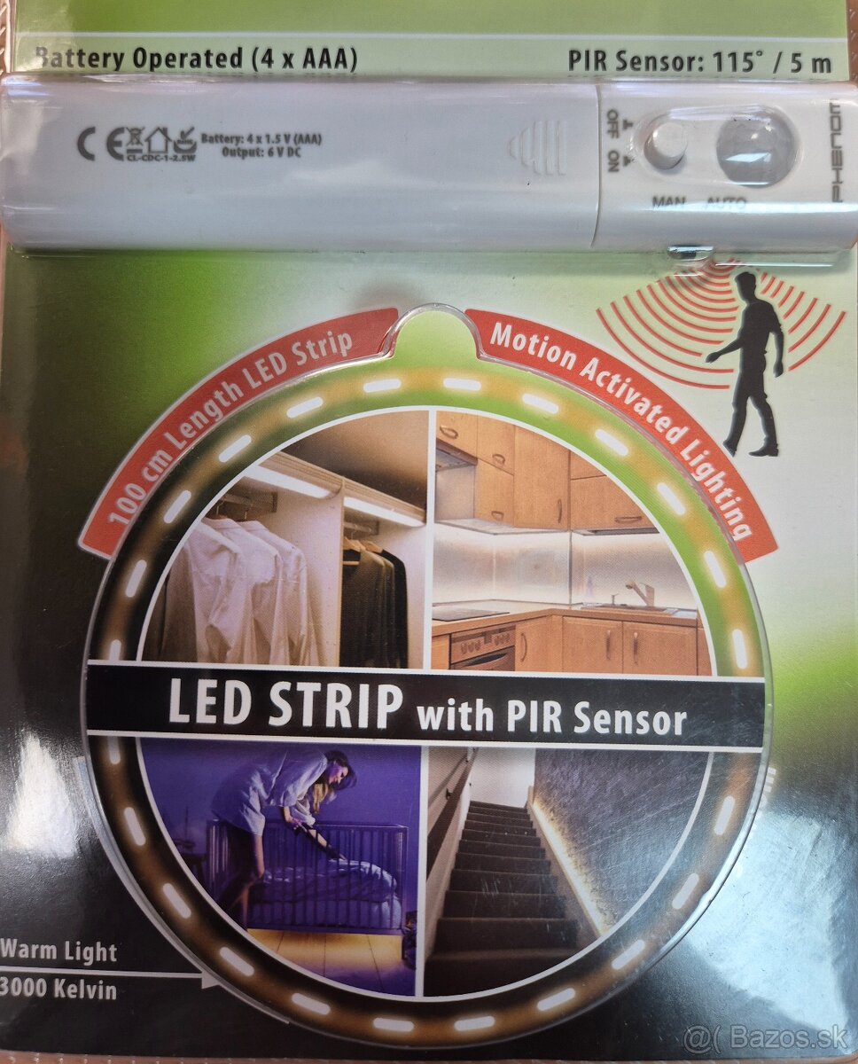 LED pás na tužkové batéria .