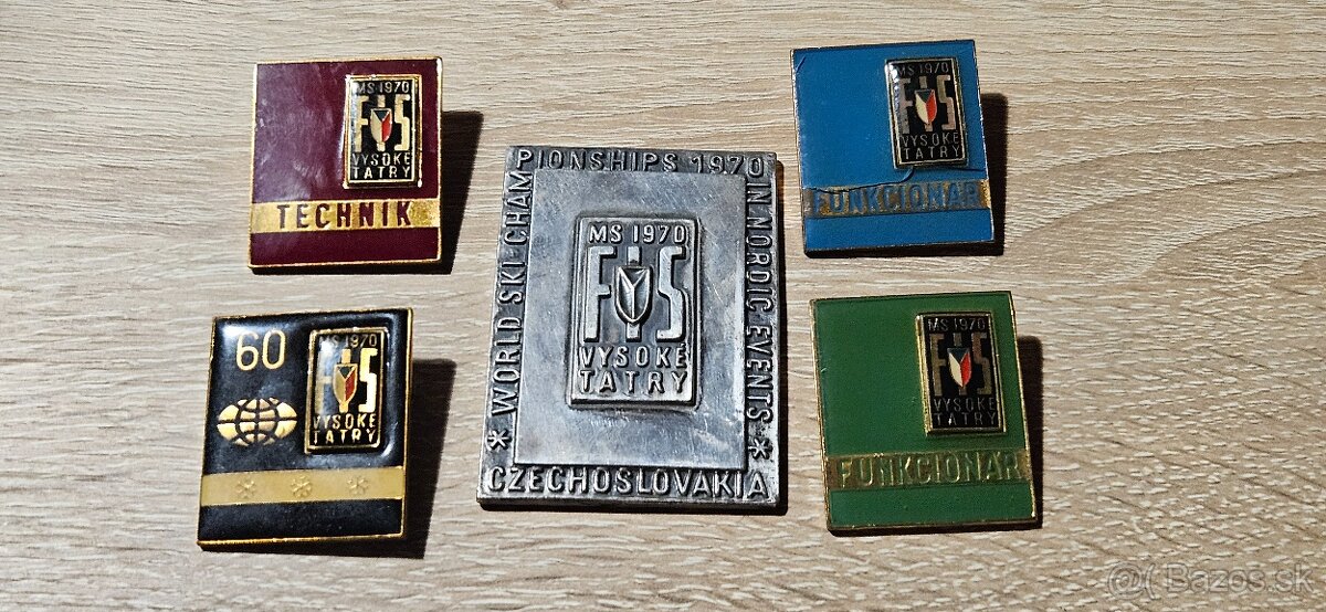 Odznaky MS FIS 1970