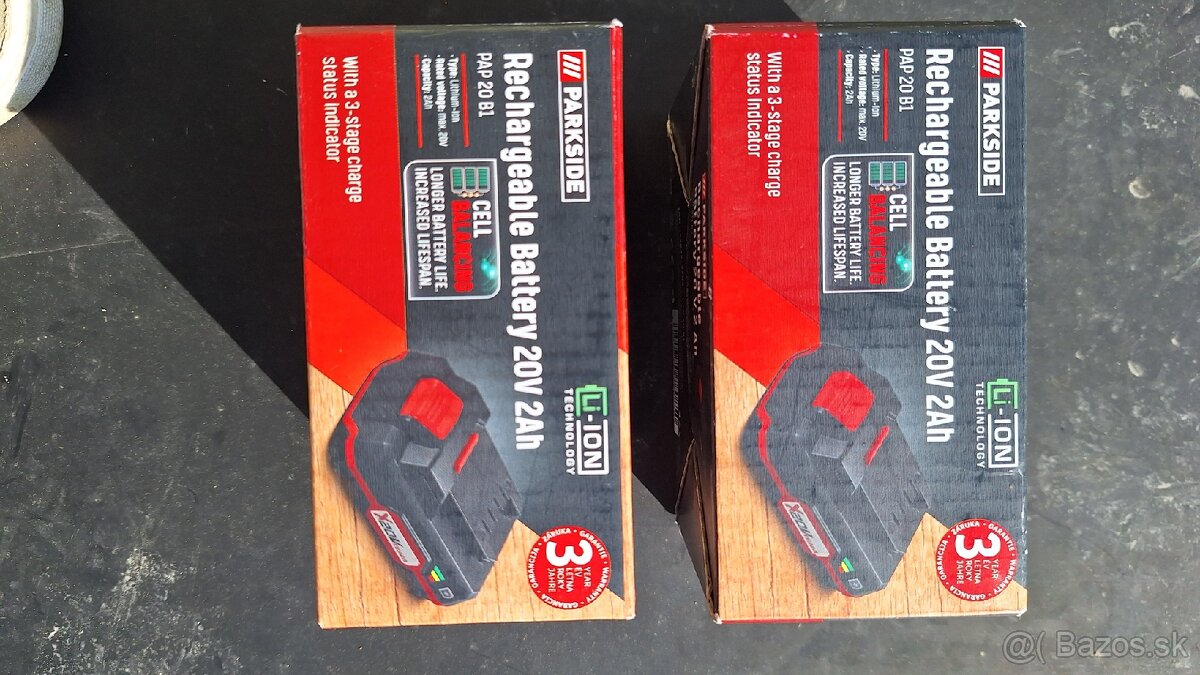 Bateria Parkside PAP 20 B1 - 2Ah