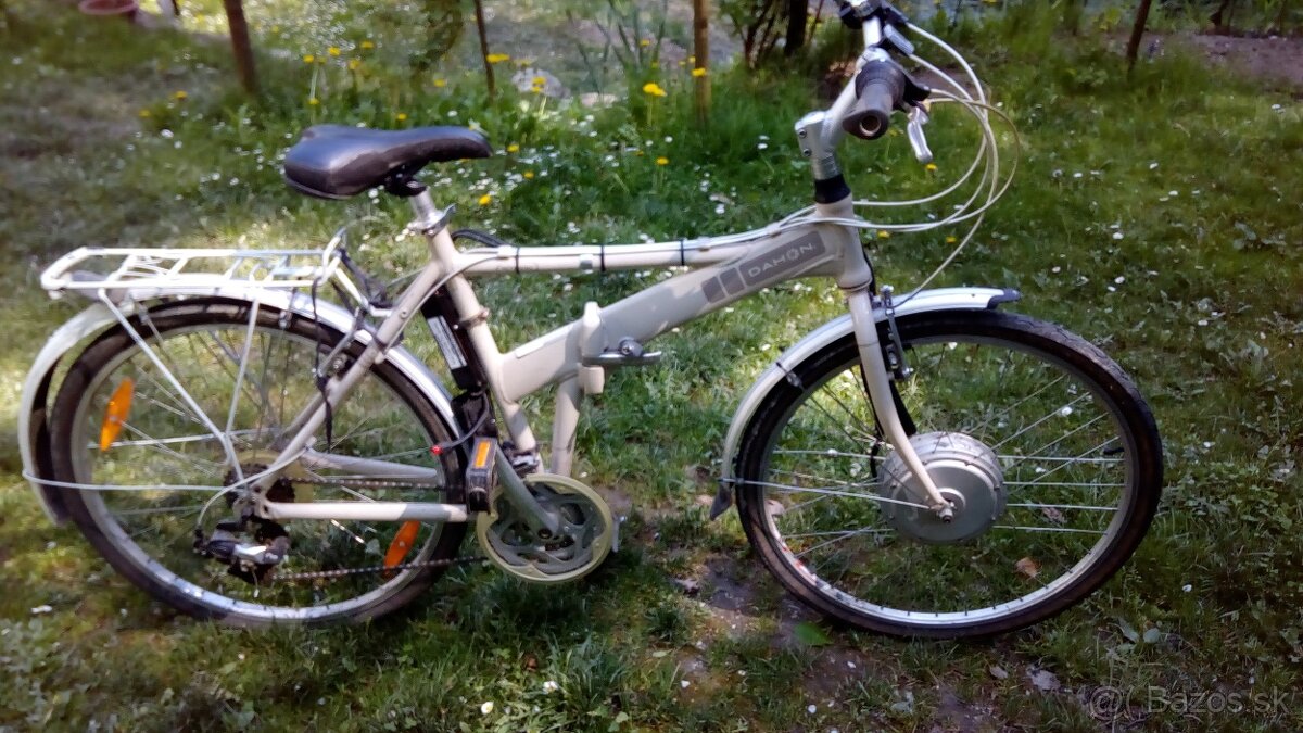 elektrický skladací bicykel