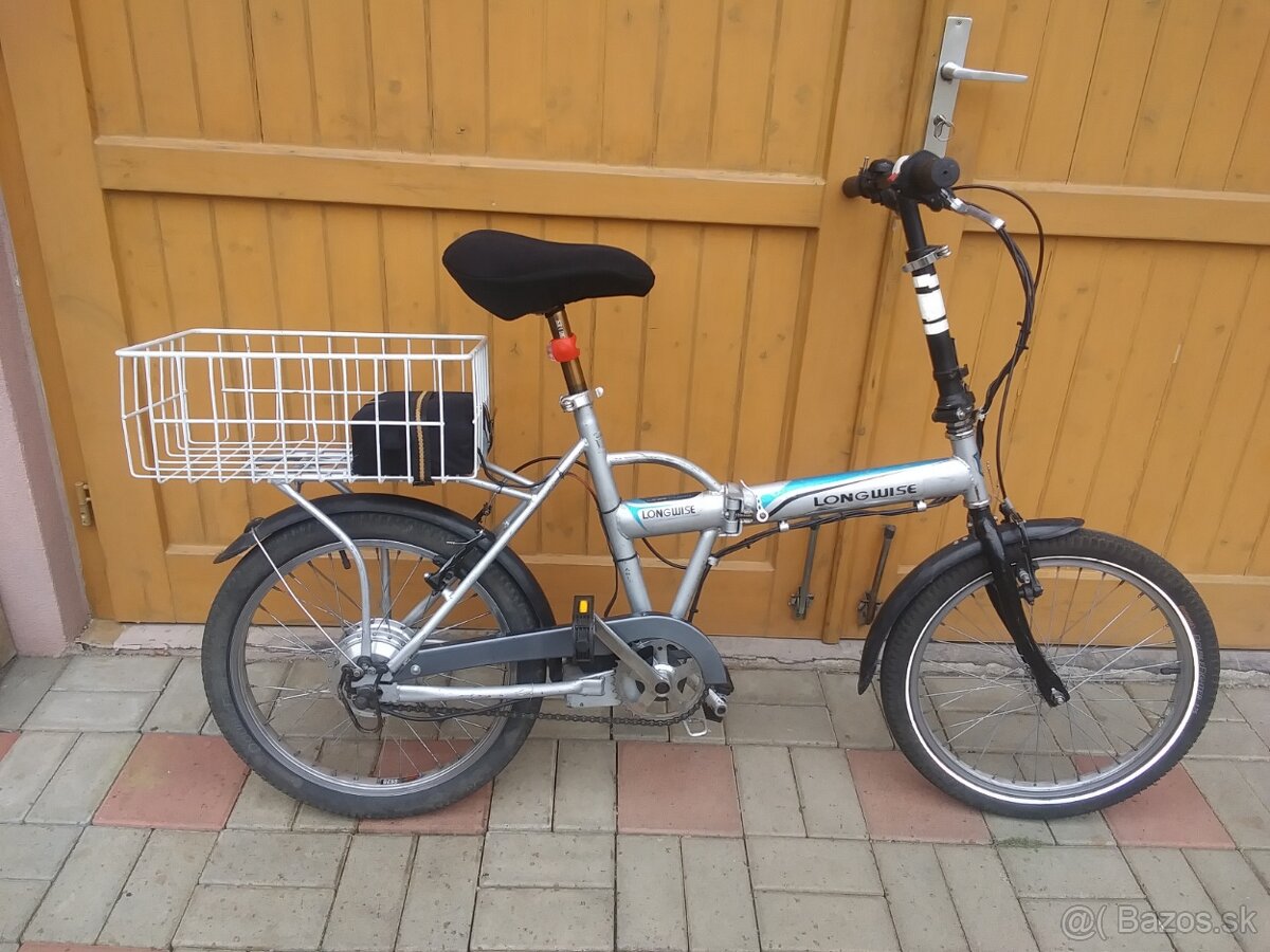 skladaci elektrobycikel