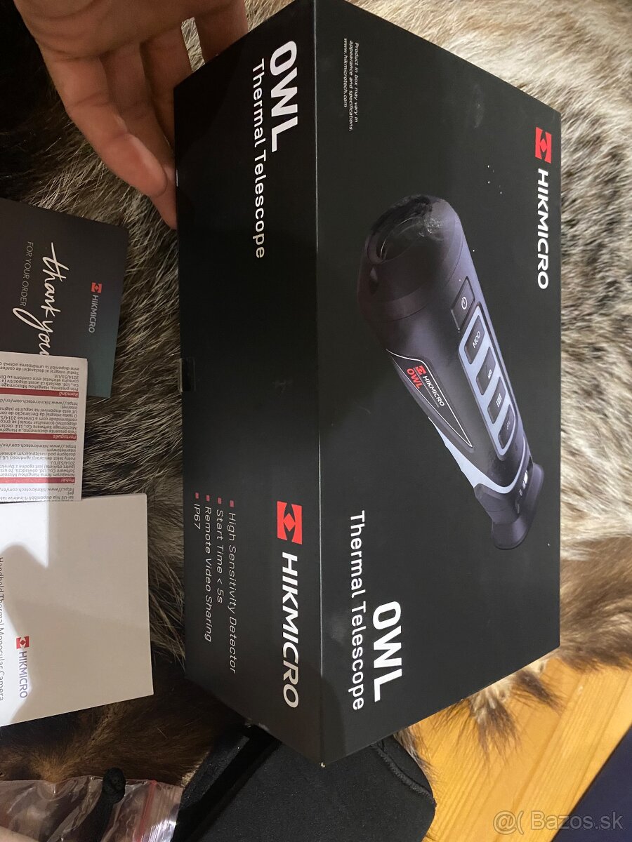 Termovízia Hikmicro + puškohlad Pulsar + 3 fotopasce