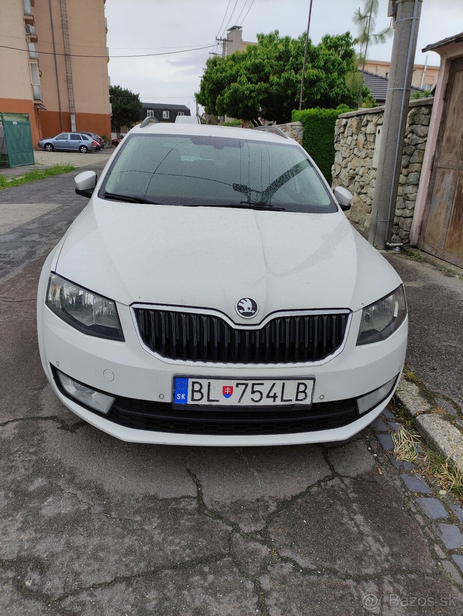 Predám auto Škoda Octavia Combi III 1,6TDI, 81kw, ťažné