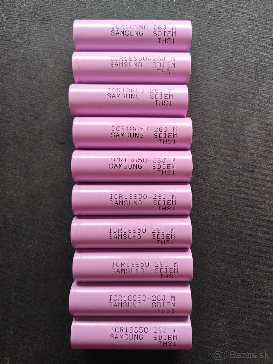 Články Li-Ion 18650 2600 mAh