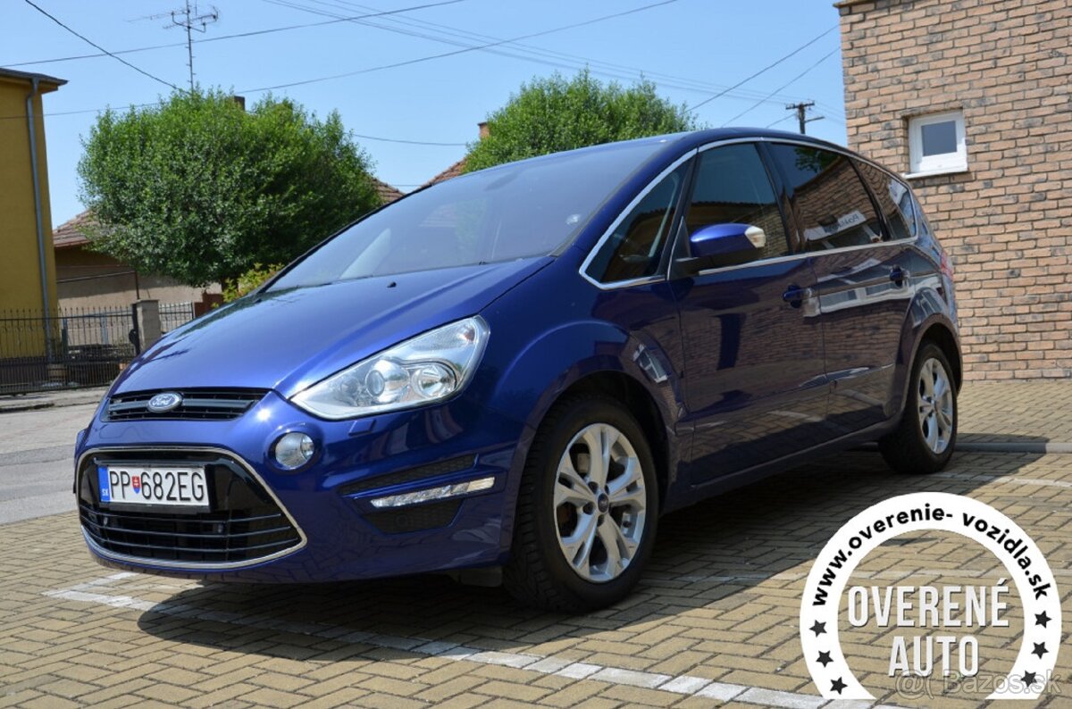 Ford S-Max 2.0 diesel,120kW,Titanium,Automat,Nová prevodovka