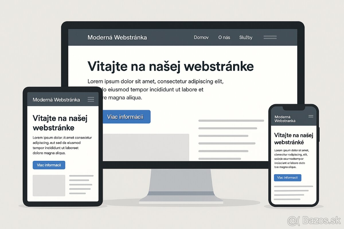 💻 Moderné webstránky od 80 € – Rýchlo, spoľahlivo a na mier