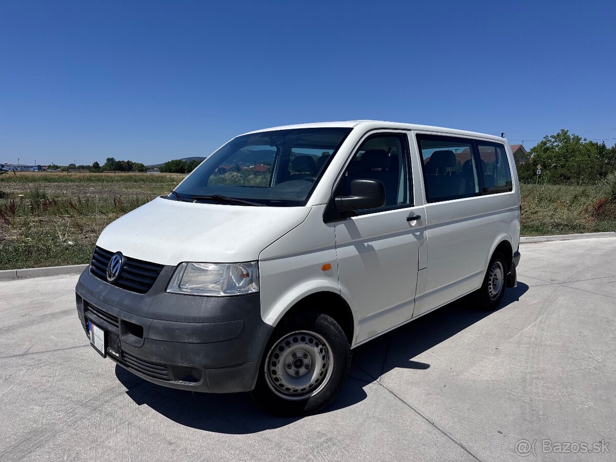 VW Volkswagen Transporter T5 1.9 TDI 9-miestny