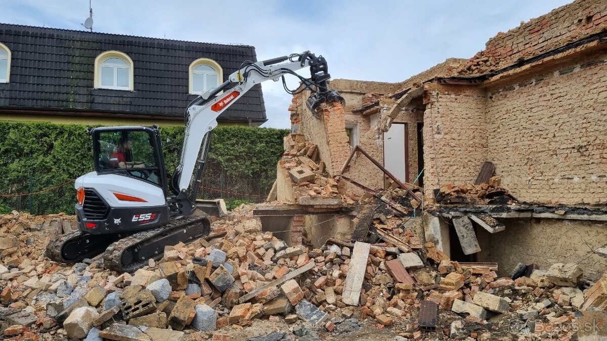 Búracie a demolačné práce