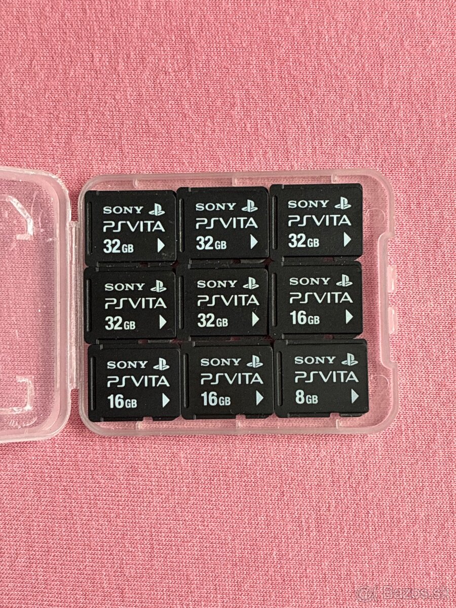 Pamäťová karta 16 GB, 32 GB pre PS Vita handheld