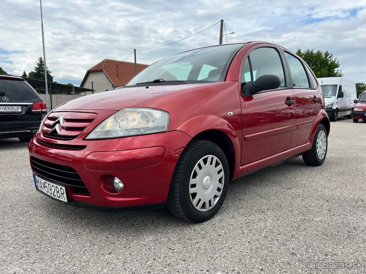 Citroen C3 Facelift 1.4 benzín, 54kW, MT/5, rok:11.2007.