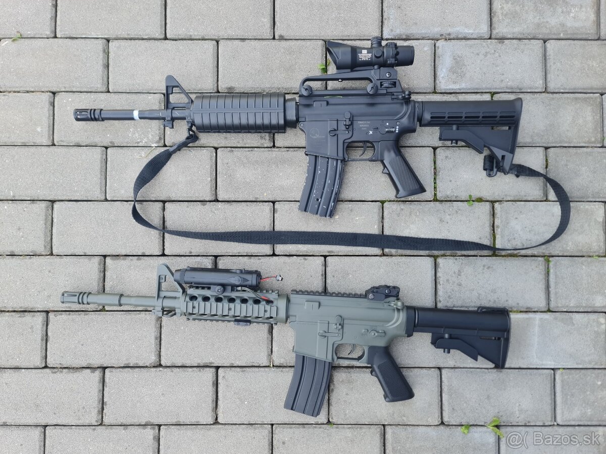 M4 airsoft elektrika a iné pozostatky