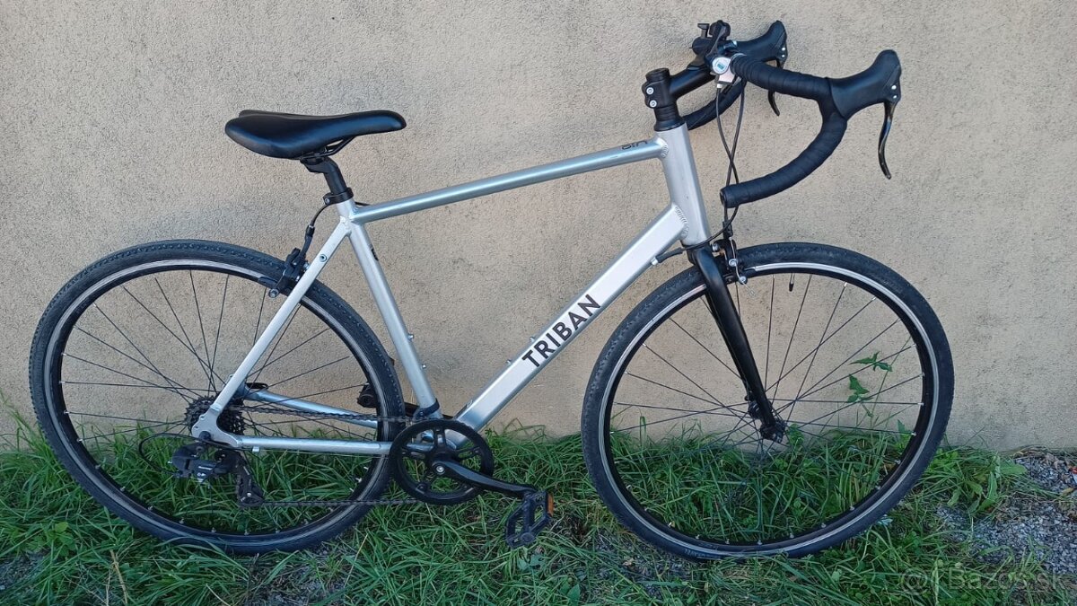 gravel Triban RC100 7 speed velkost L