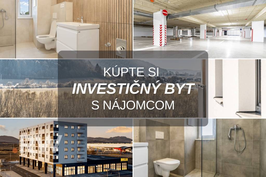 INVESTIČNÝ 1izbový byt S BALKÓNOM A NÁJOMCOM - REZIDENCIA HL