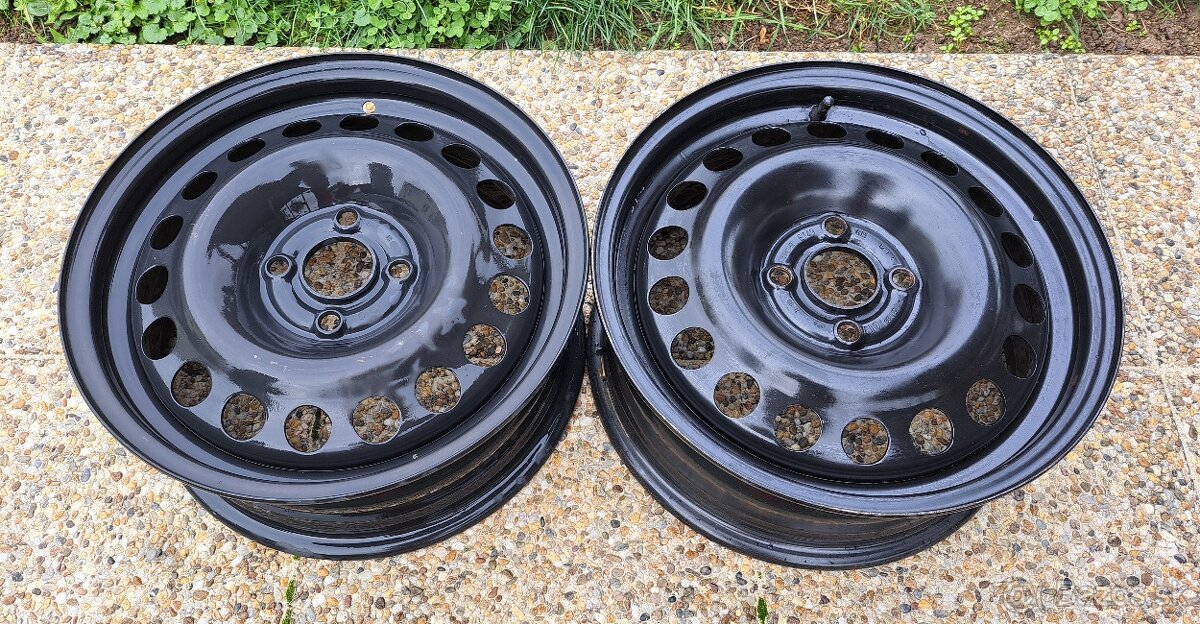 2 PLECH. DISKY OPEL R15 4x100