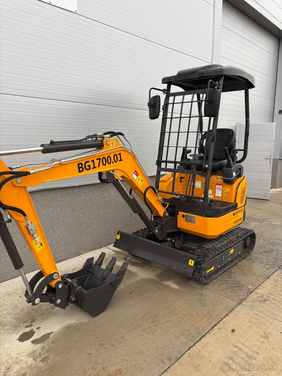 Minibager BG1700.01 motor Kubota D902