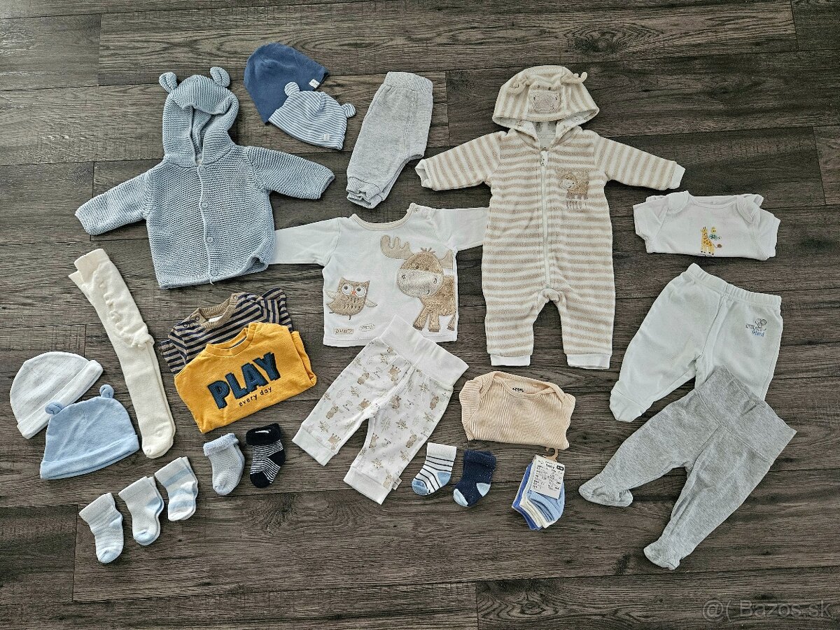 Oblečenie pre chlapčeka 56