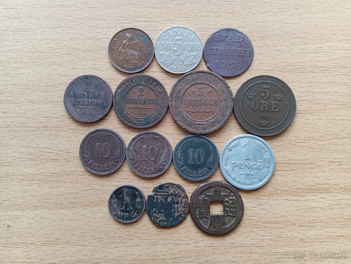 Mix starých mincí 2