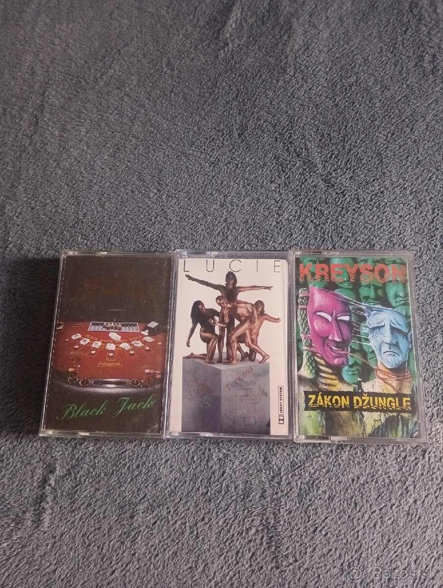 Raritné CZ MC kazety