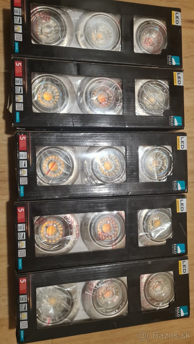 5x Eglo Mazuby