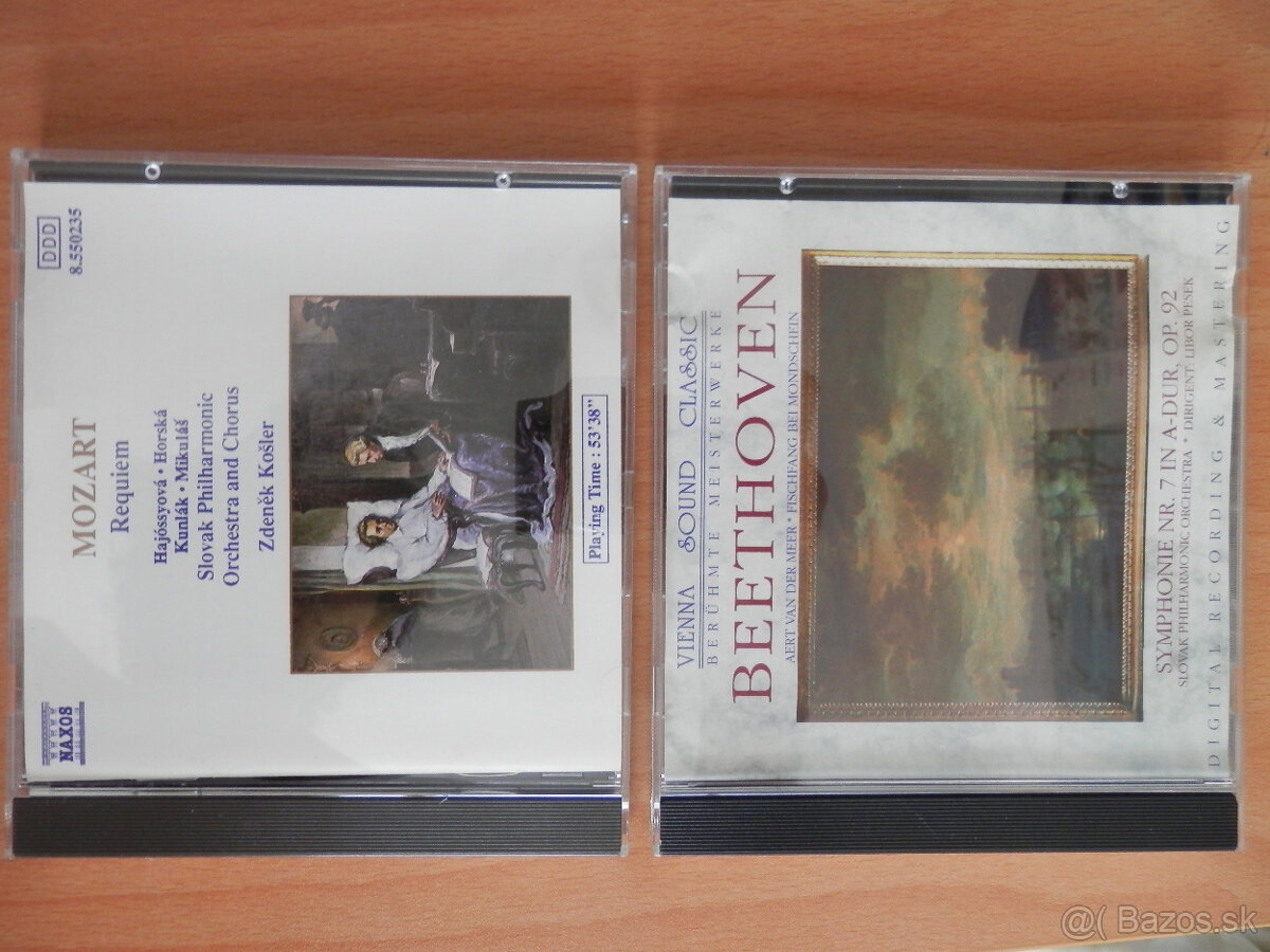 Slovenská filharmónia MOZART BEETHOWEN 2xCD