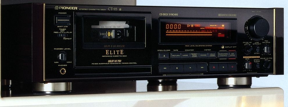 PIONEER CT 93 ELITE