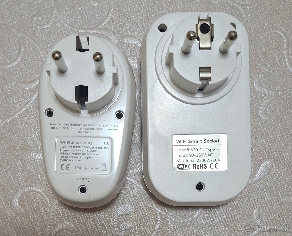 Inteligentná Wifi zásuvka Sonoff