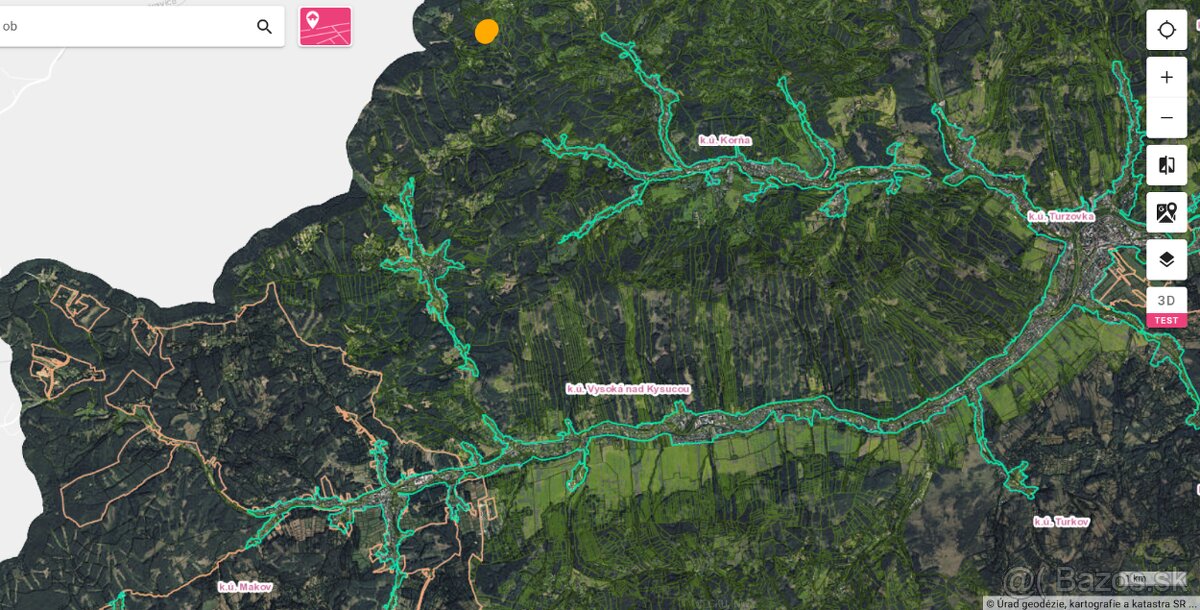 Predám TTP vo Vysokej nad Kysucou, 10000m2