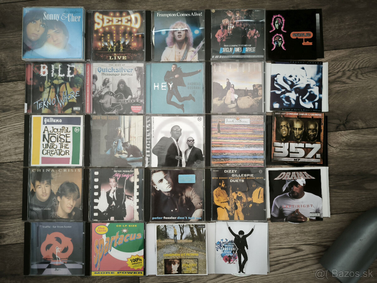 24 CD v roznych stavoch