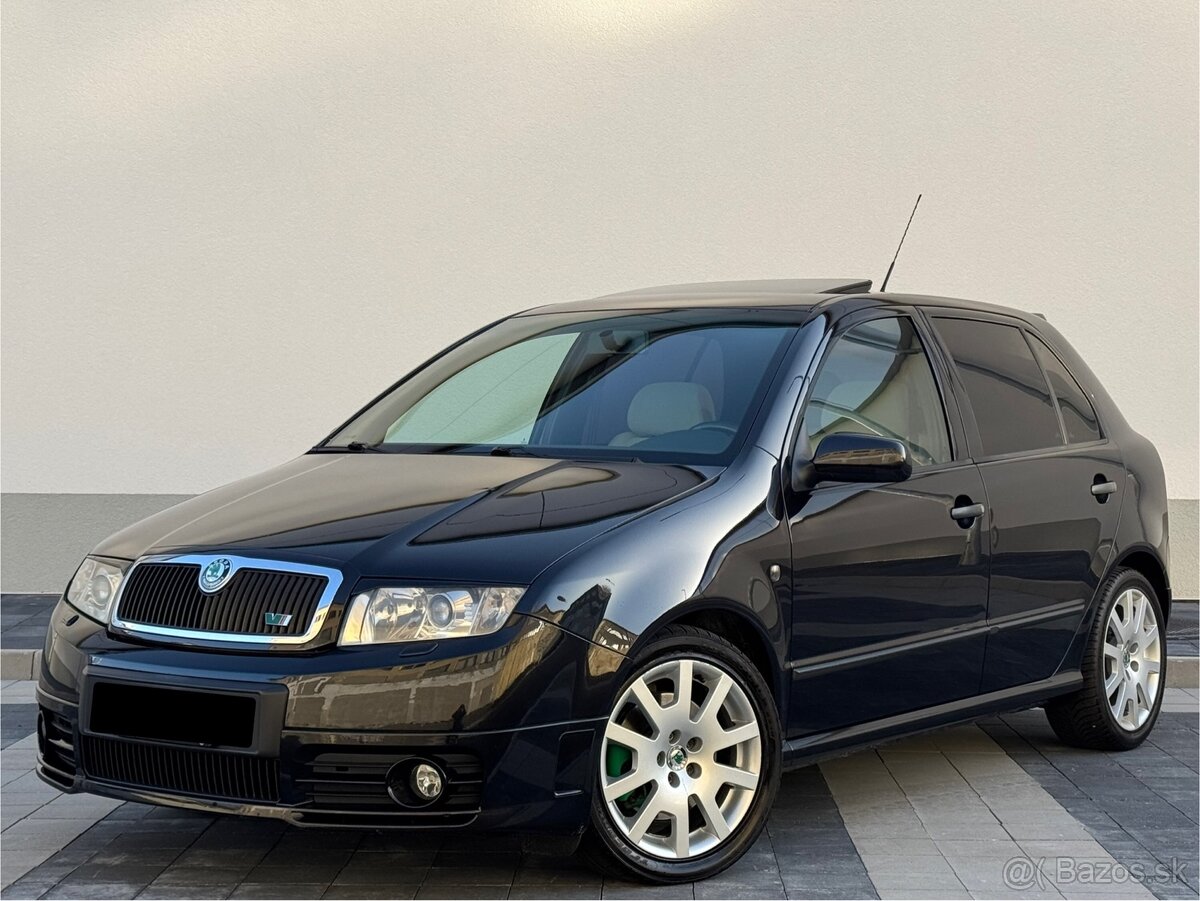 Škoda Fabia 1.9 TDI RS + šíber