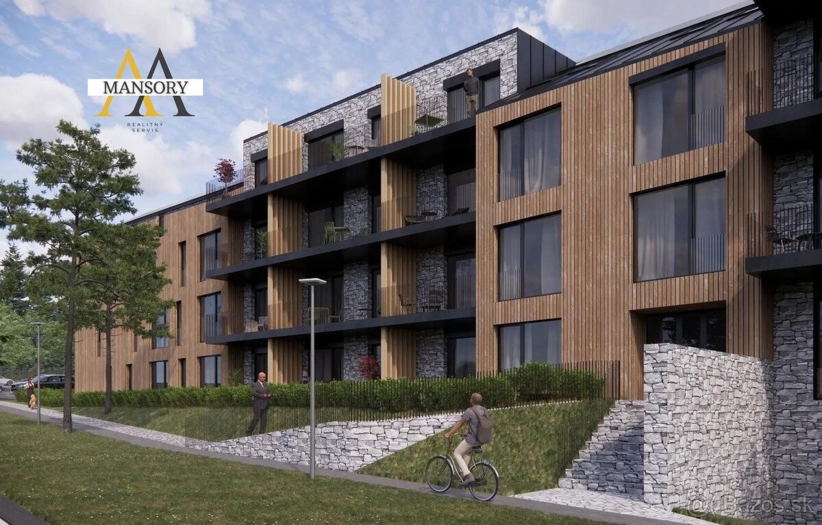 NA PREDAJ, Luxusný 2-izbový byt A21 v Tatranskej Štrbe o vým