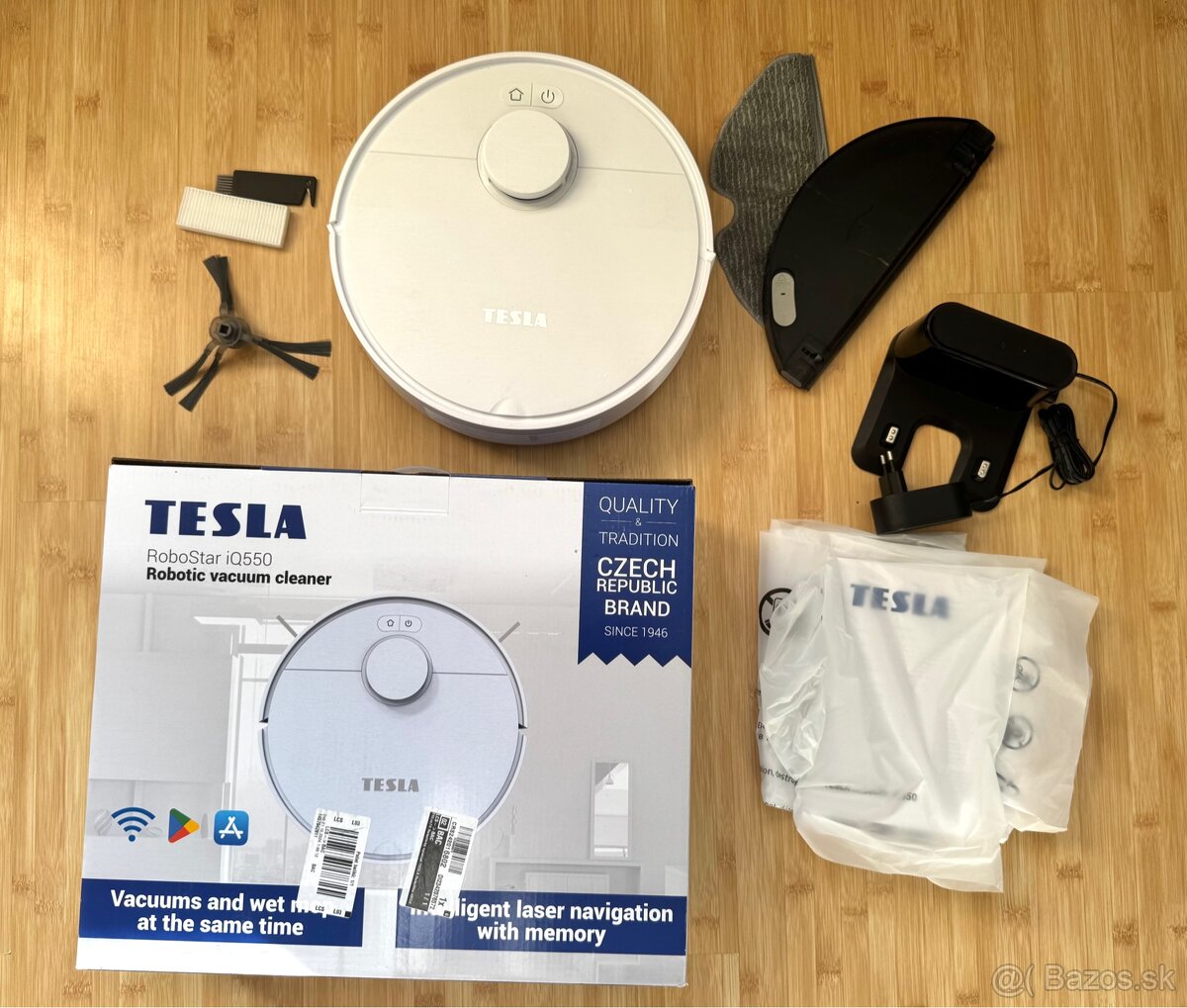 Tesla RoboStar IQ550 robotický vysávač: ZÁRUKA 2 roky