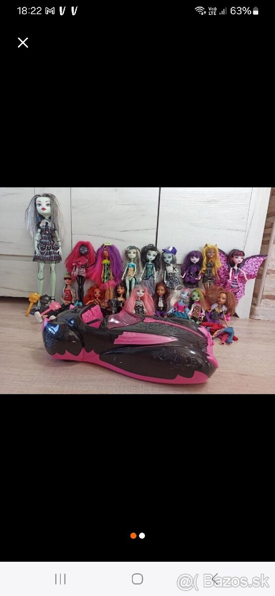 Babika,babiky,monster high babiky