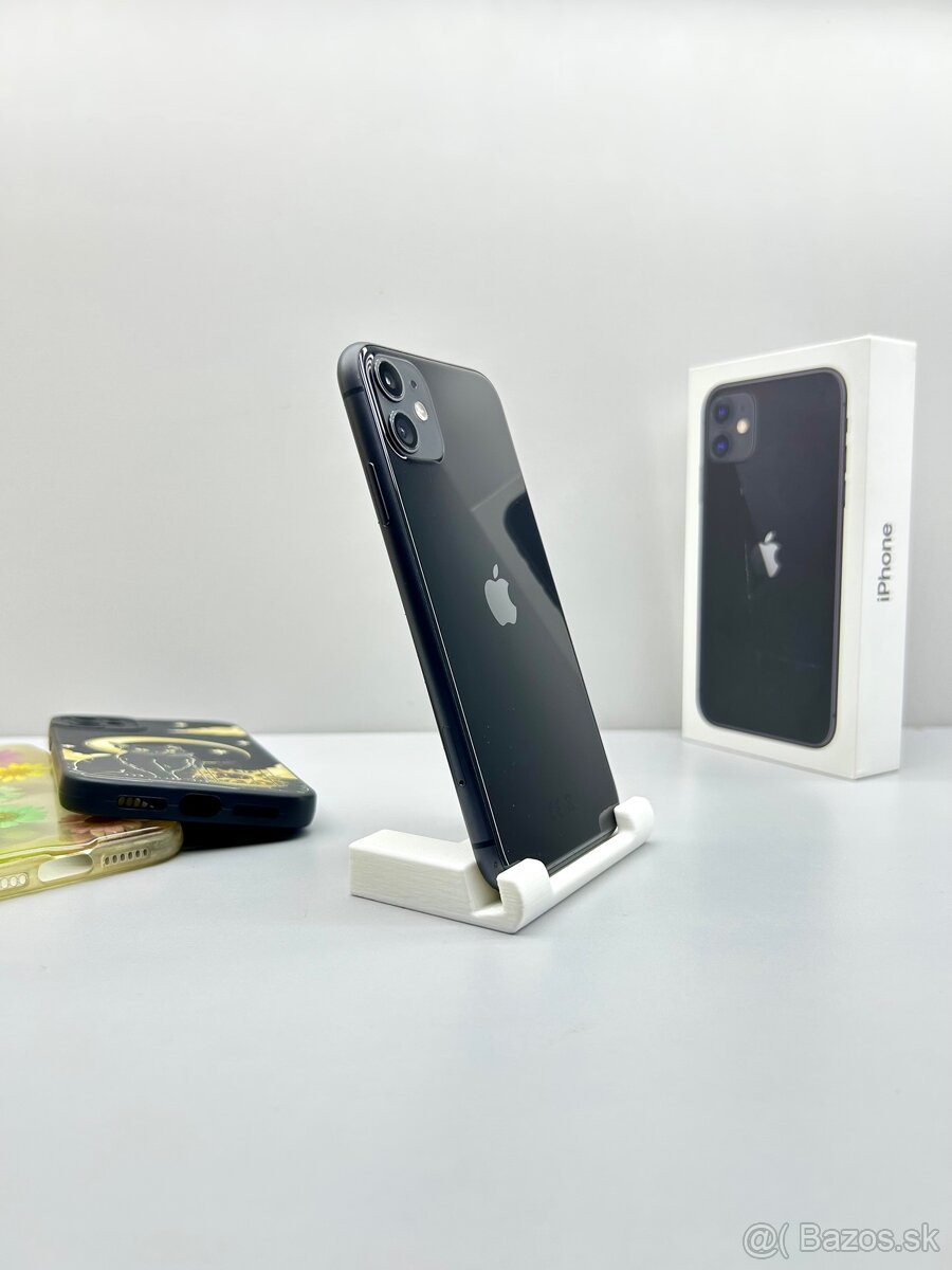 iPhone 11 BLACK NOVÁ BATÉRIA ZDRAVIE 100%