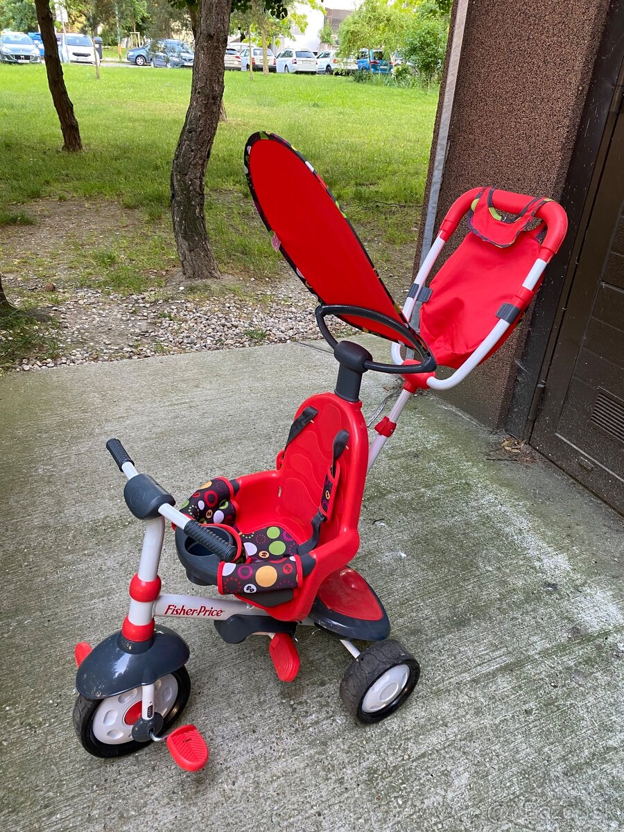 FISHER-PRICE Trojkolka Charisma 4v1 - Red