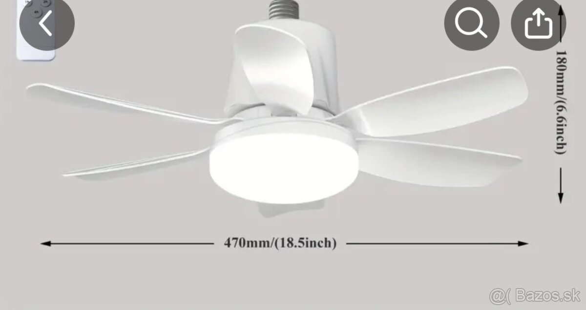 PREDÁM STROPNÝ VENTILÁTOR