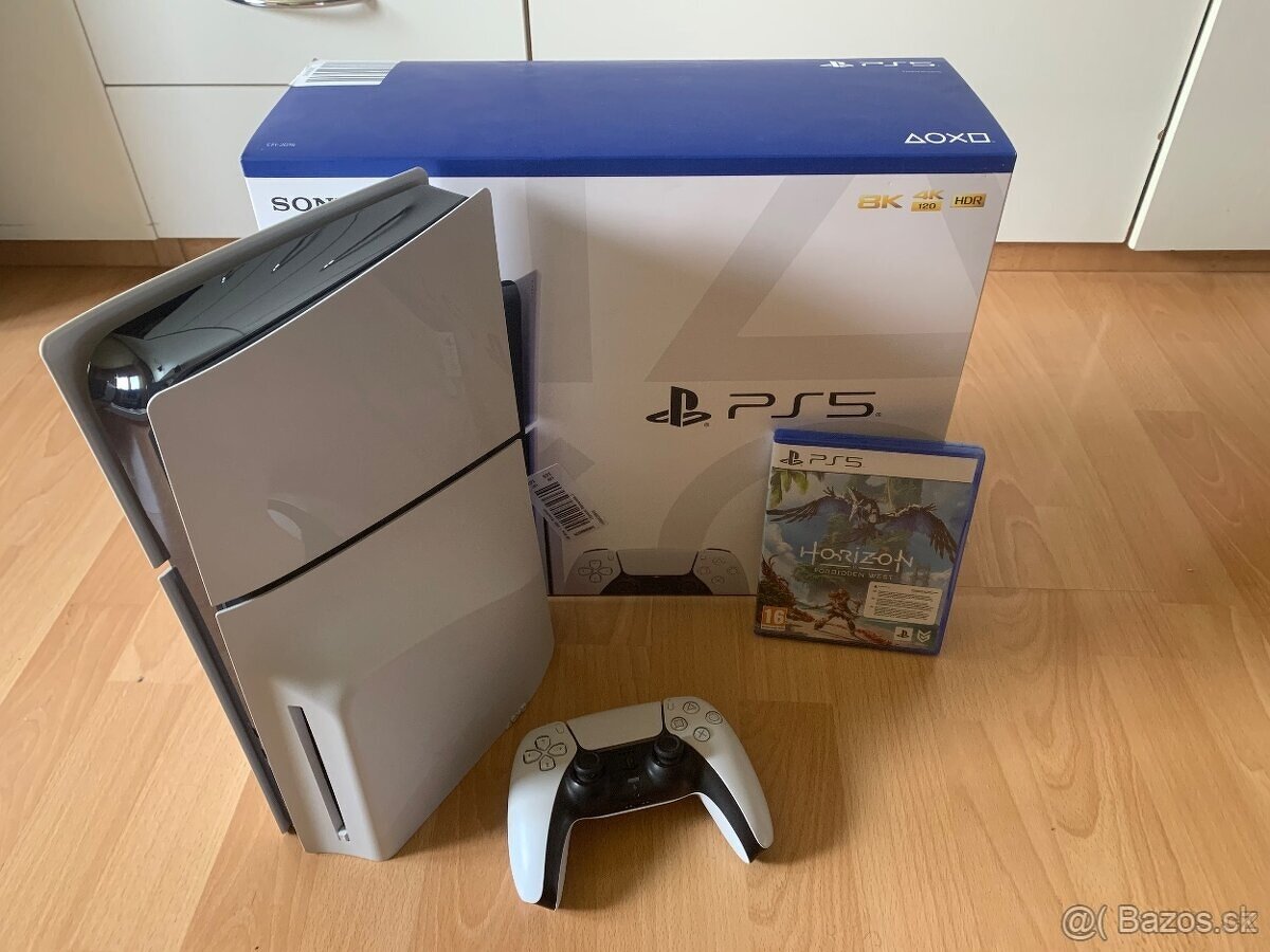 PlayStation 5 Slim 1TB – úplne nový + ZÁRUKA + hra zdarma