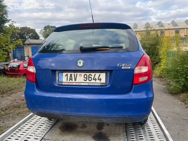 Škoda fabia 2009 1.2 benzín 51kw