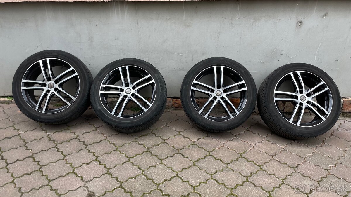 Dezent disky 8jx19 et30 s pneu letné Hankook